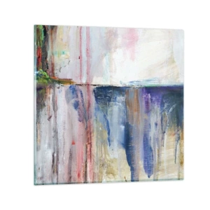 Impression sur verre - Image sur verre - Impressions et associations colorées - 40x40 cm