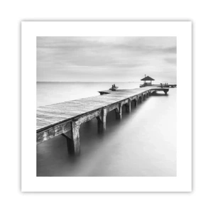 Affiche - Poster - À l'horizon - 40x40 cm