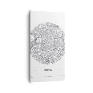 Impression sur toile - Image sur toile - Anatomie de Madrid - 65x120 cm