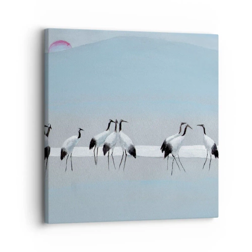 Impression sur toile - Image sur toile - Après une chaude journée - 30x30 cm