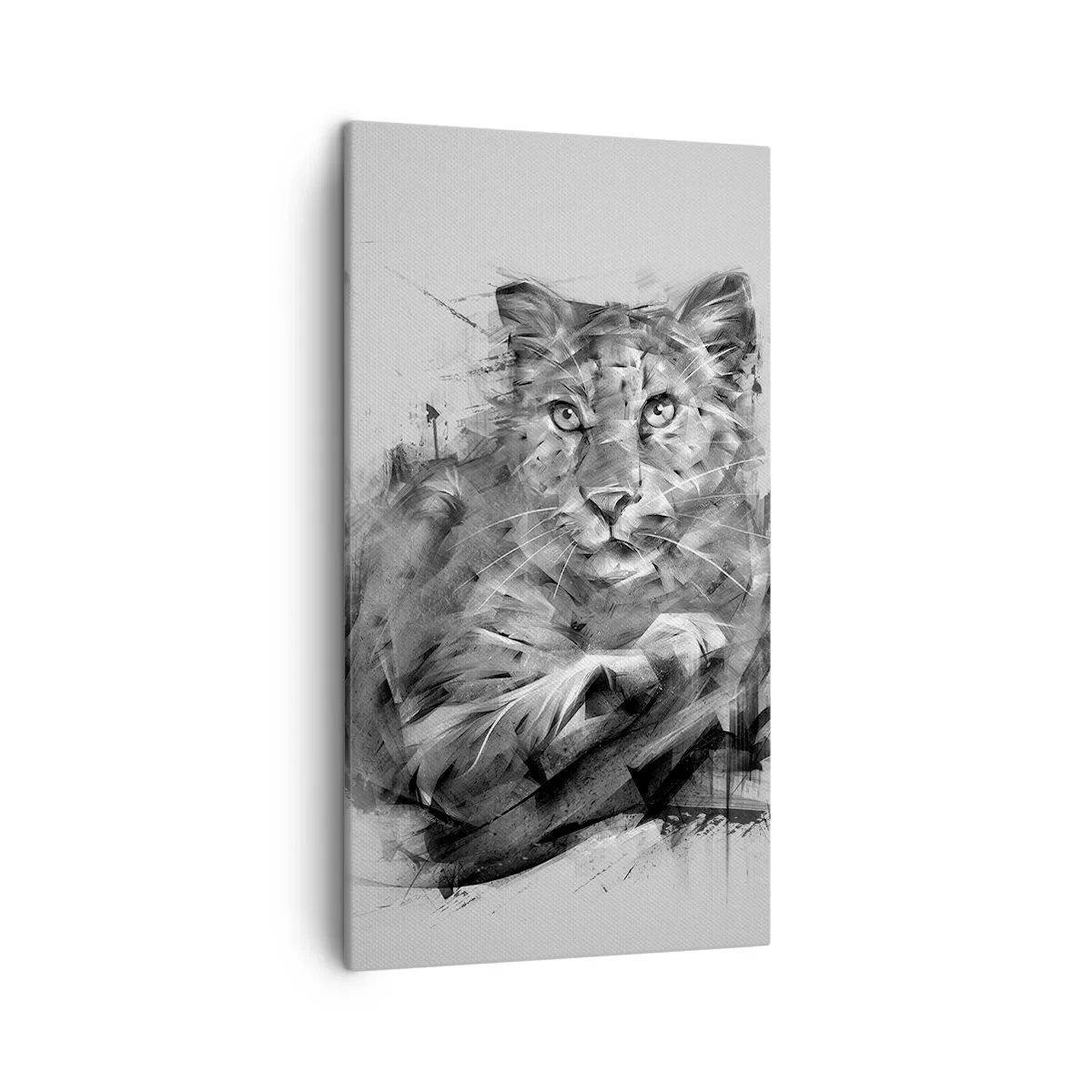 Impression sur toile - Image sur toile - Oui, j'écoute attentivement - 45x80 cm