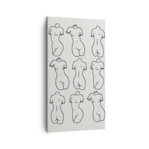 Impression sur toile - Image sur toile - Seulement Vénus - 45x80 cm