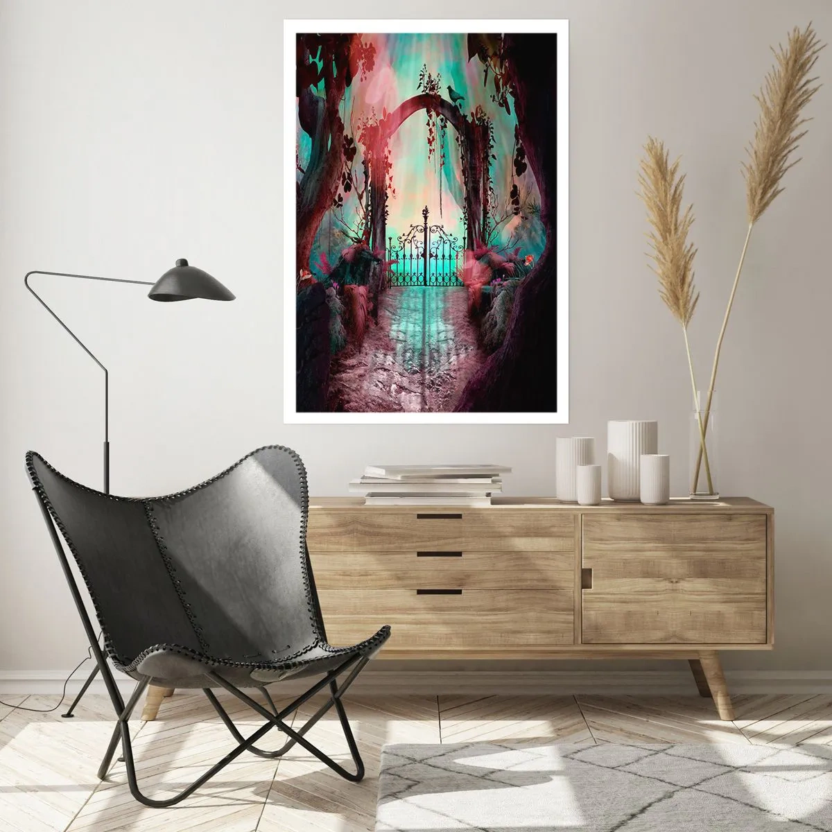 Affiche - Poster - Jardin secret - 40x50 cm