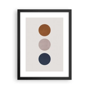 Affiche dans un cadre noir - Poster - Symbole d'excellence - 30x40 cm