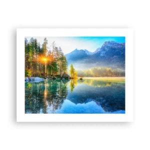 Affiche - Poster - Majesté et douceur - 50x40 cm