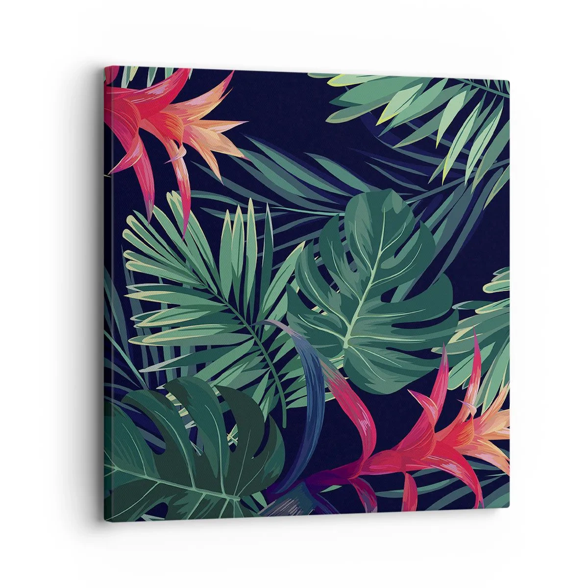 Impression sur toile - Image sur toile - immergé dans la nature - 30x30 cm
