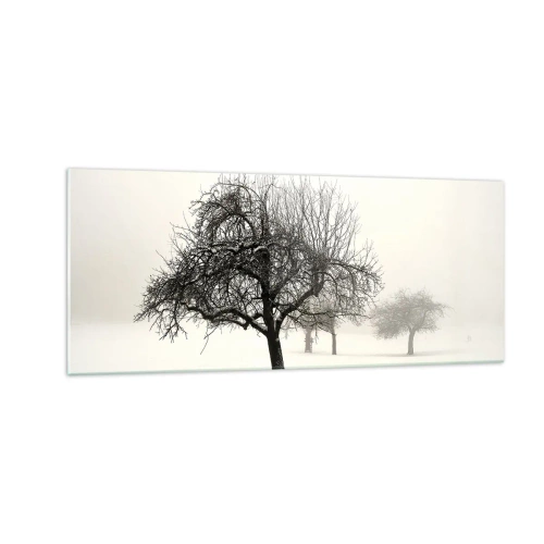 Impression sur verre - Image sur verre - Un rêve hivernal - 100x40 cm