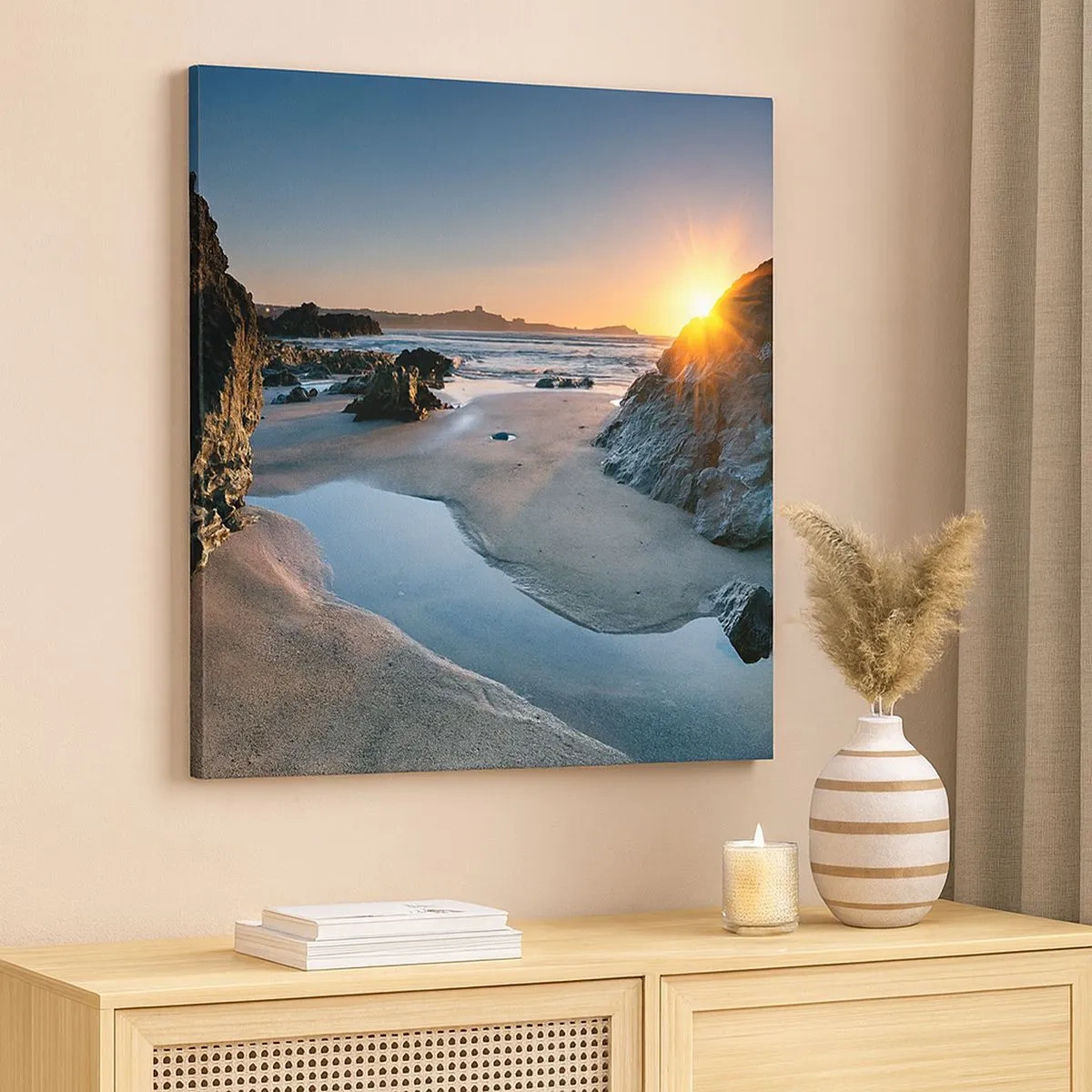 Impression sur toile - Image sur toile - Intouché par la main de l'homme - 30x30 cm