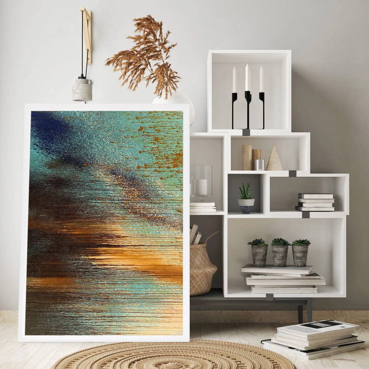 Affiche - Poster - Une composition de couleirs non fortuite - 30x40 cm