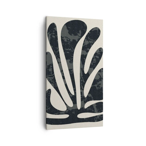 Impression sur toile - Image sur toile - Abstraction à plusieurs doigts - 45x80 cm