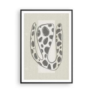 Affiche dans un cadre noir - Poster - Une étrange créature - 70x100 cm