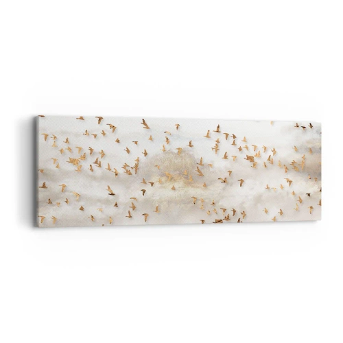 Impression sur toile - Image sur toile - Il est l'heure… - 90x30 cm