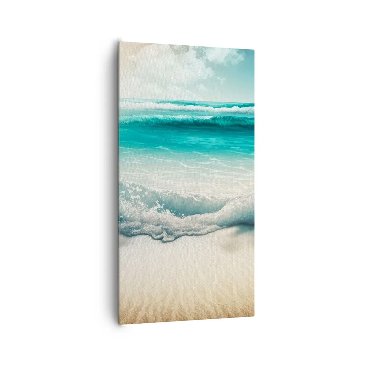 Impression sur toile - Image sur toile - La paix de l'océan - 65x120 cm