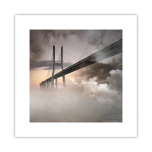 Affiche - Poster - Sur la rivière qui n'existe pas - 30x30 cm