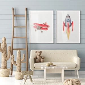 Dream of flying - Inspiration pour une chambre d'enfant