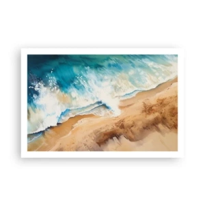 Affiche - Poster - La vague qui revient - 91x61 cm