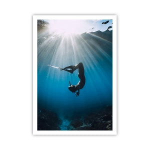 Affiche - Poster - Dans sous-marine - 70x100 cm