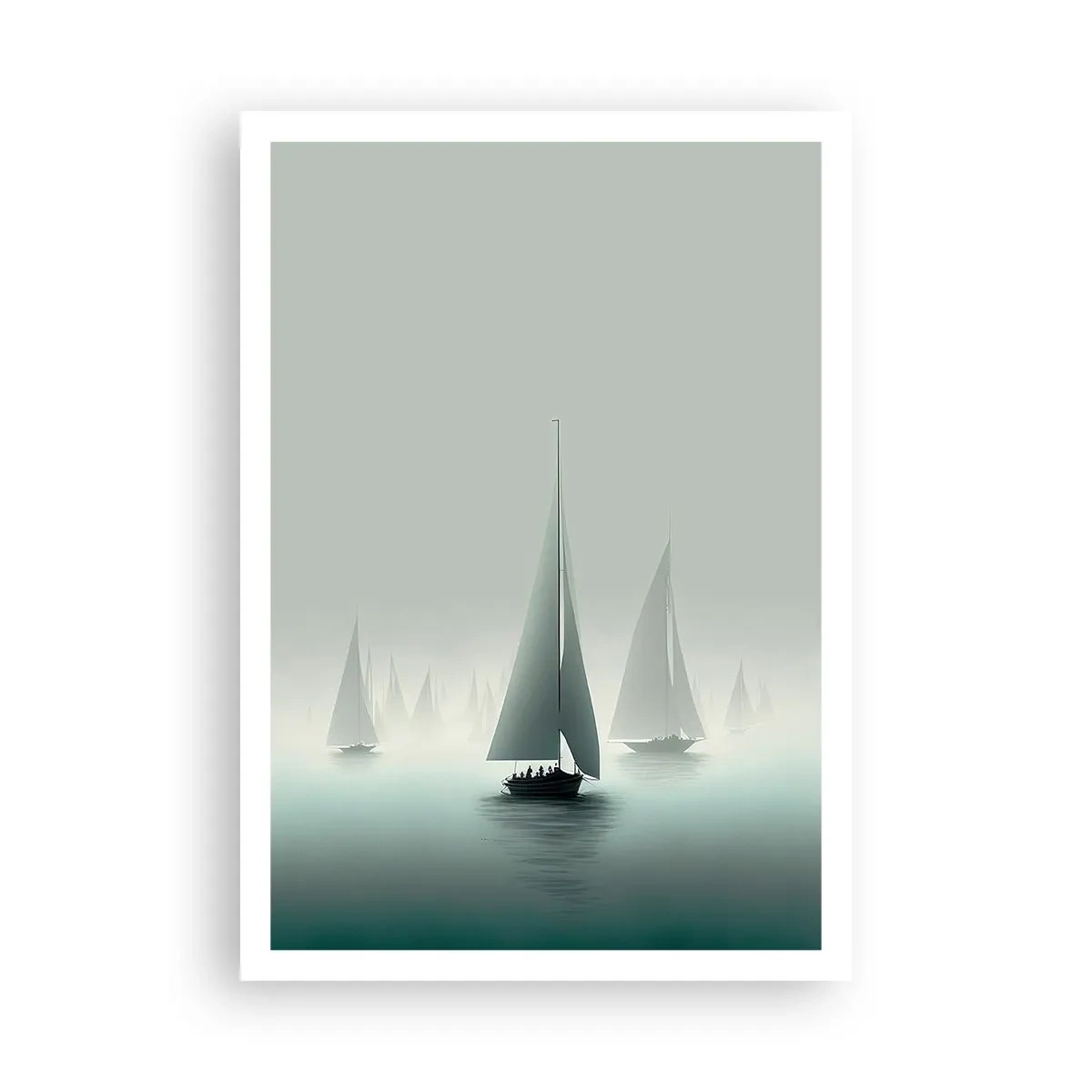 Affiche - Poster - Fait de brouillard - 70x100 cm