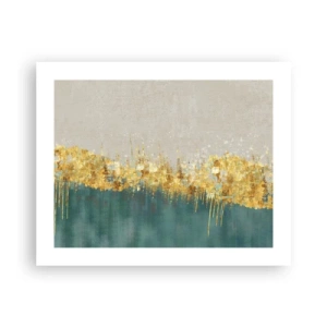 Affiche - Poster - La frontière dorée - 50x40 cm