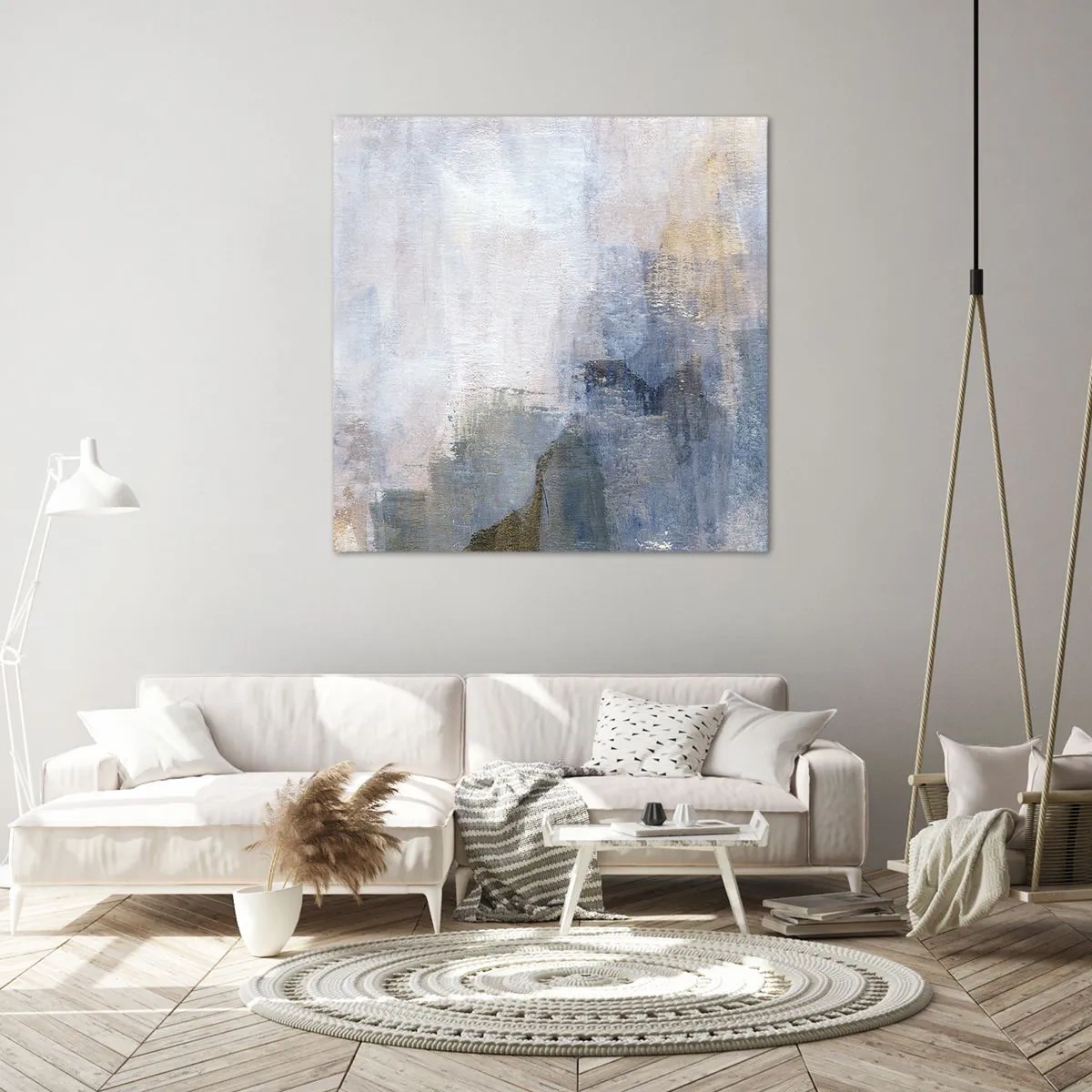 Impression sur toile - Image sur toile - Tonalités et accords de couleur - 60x60 cm