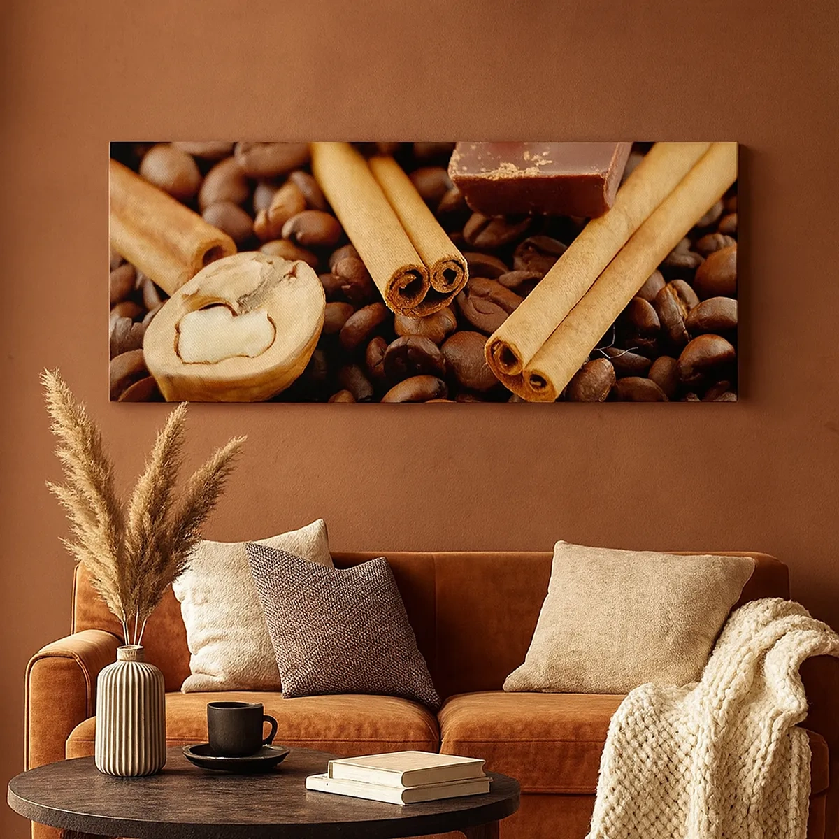 Impression sur toile - Image sur toile - Concert d'aromates - 30x30 cm