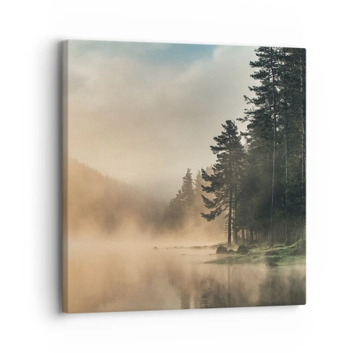 Impression sur toile - Image sur toile - Naissance du jour - 30x30 cm