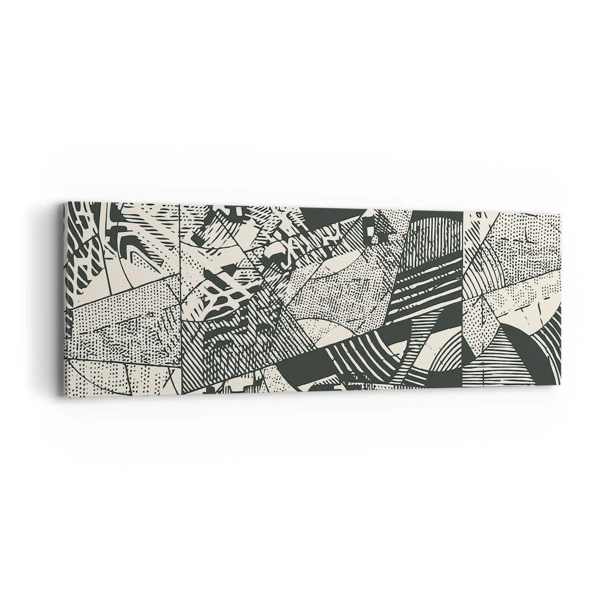 Impression sur toile - Image sur toile - Dynamique du modernisme - 90x30 cm