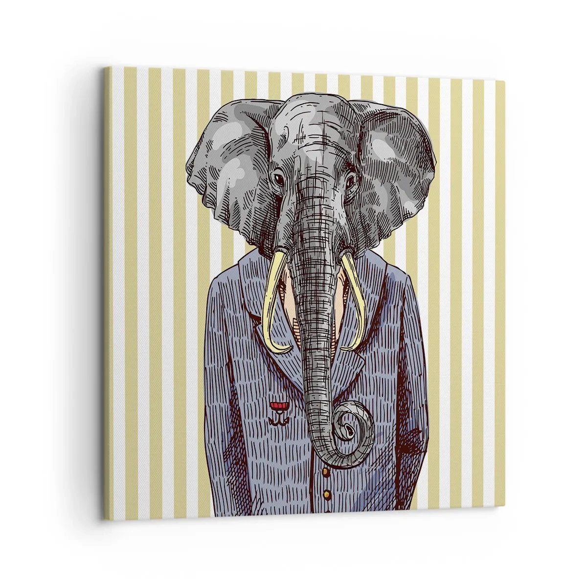 Impression sur toile - Image sur toile - Élégant par nature - 50x50 cm