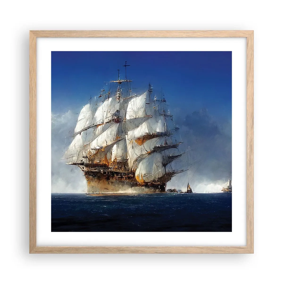 Affiche dans un chêne clair - Poster - La grande gloire ! - 50x50 cm