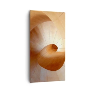 Impression sur toile - Image sur toile - Serpentin architectural - 55x100 cm