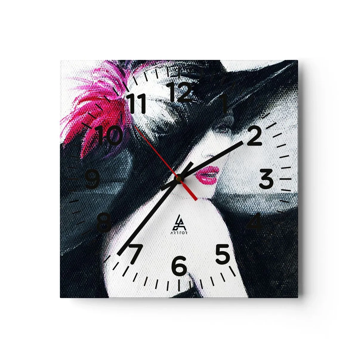 Horloge murale - Pendule murale - Toujours un secret - 30x30 cm