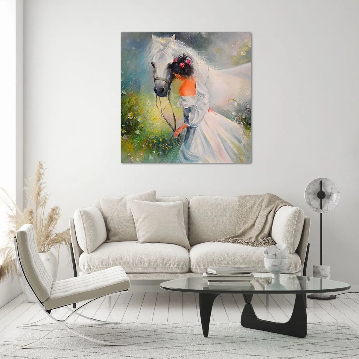 Impression sur verre - Image sur verre - Comme dans un beau rêve - 70x70 cm