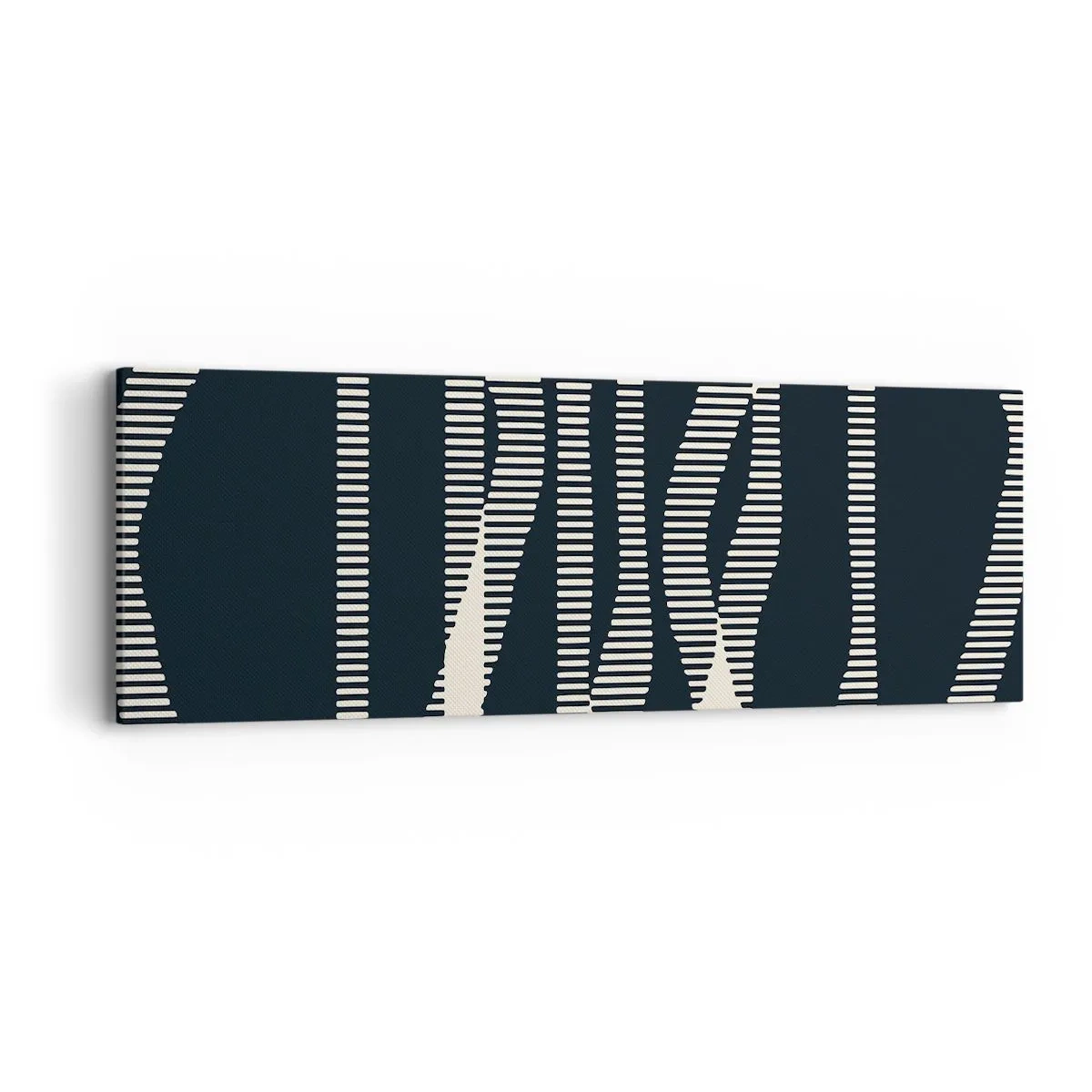 Impression sur toile - Image sur toile - Une tentative de briser l'obscurité - 90x30 cm