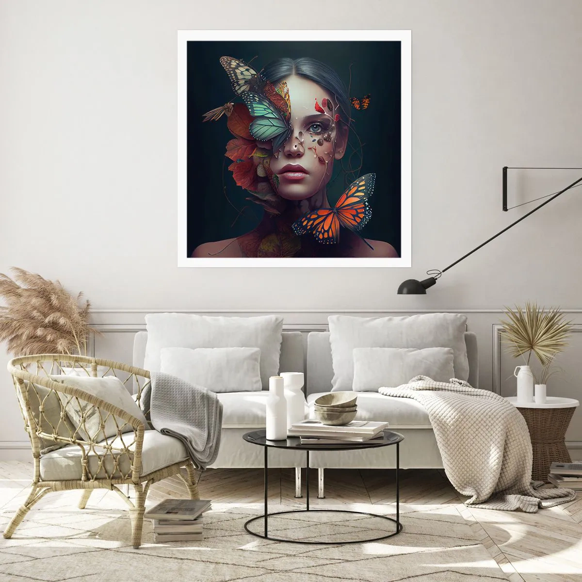 Affiche - Poster - Une merveilleuse métamorphose - 50x50 cm