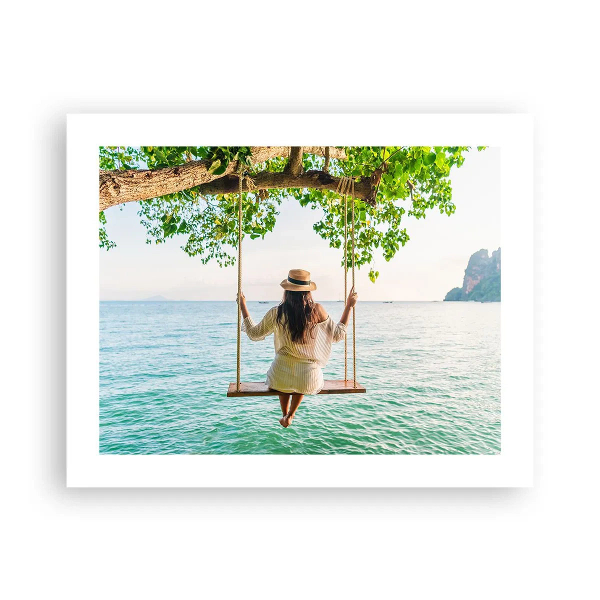 Affiche - Poster - La vie est belle - 50x40 cm