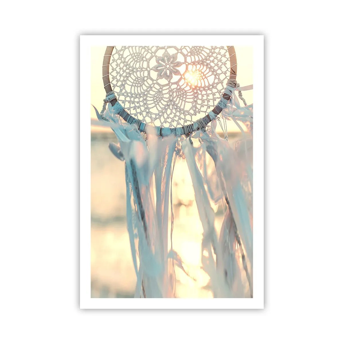 Affiche - Poster - Totem en dentelle - 61x91 cm