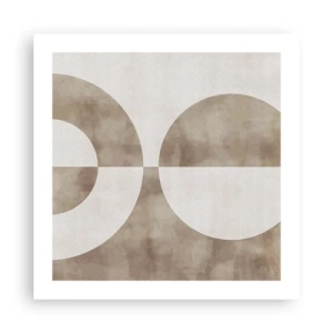 Affiche - Poster - Similitudes et différences - 50x50 cm