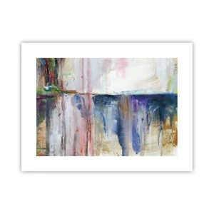 Affiche - Poster - Impressions et associations colorées - 40x30 cm