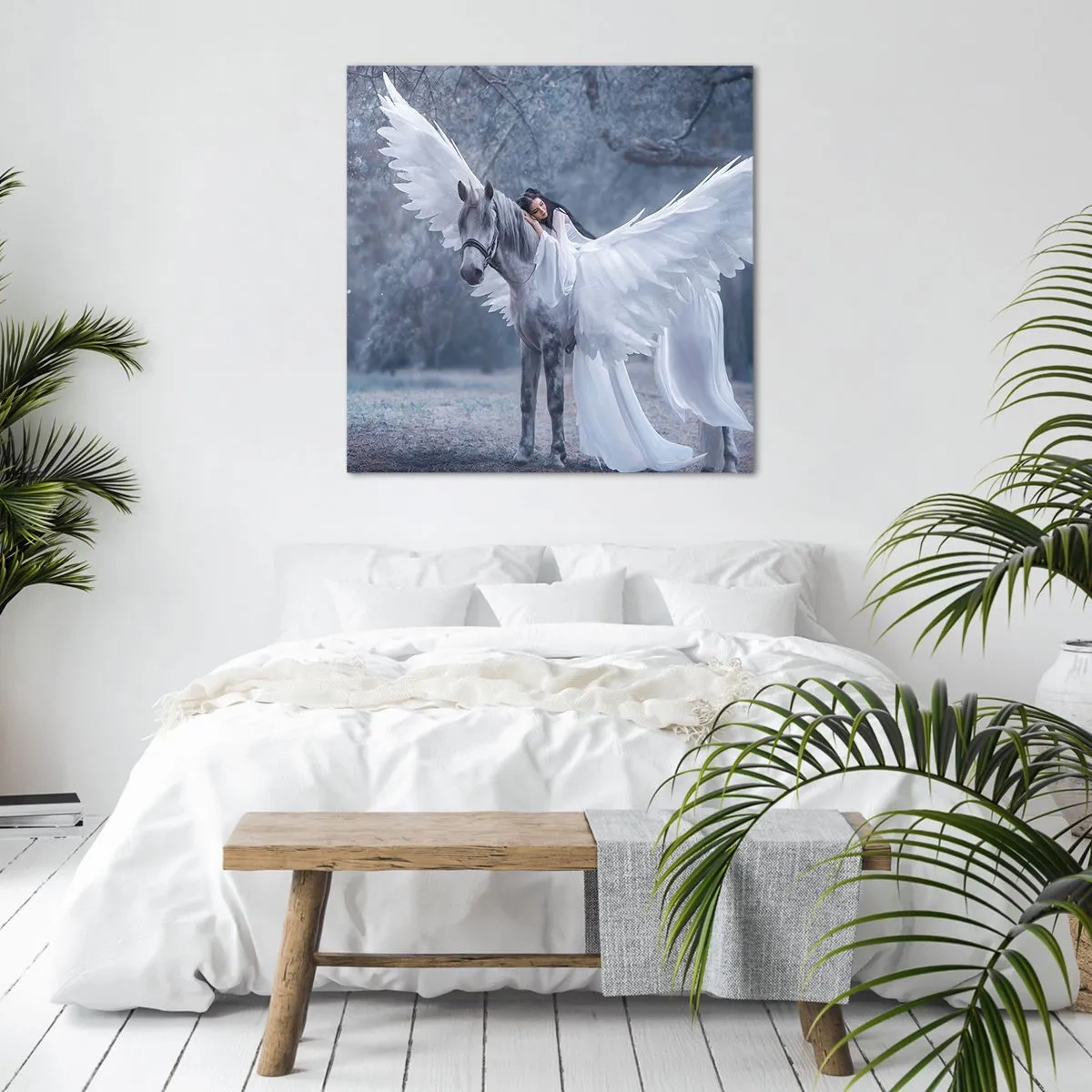 Impression sur toile - Image sur toile - Un moment inspiré - 30x30 cm