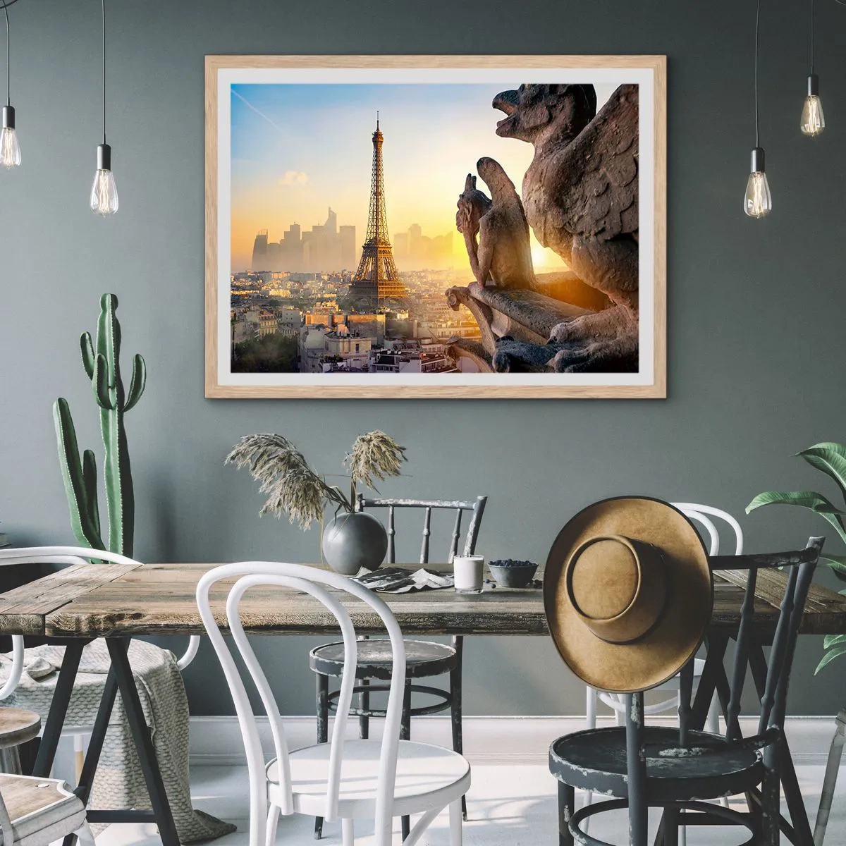 Affiche dans un chêne clair - Poster - Tellement de choses ont changés... - 50x40 cm