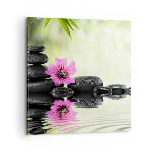 Impression sur toile - Image sur toile - Temps pour l'âme - 50x50 cm