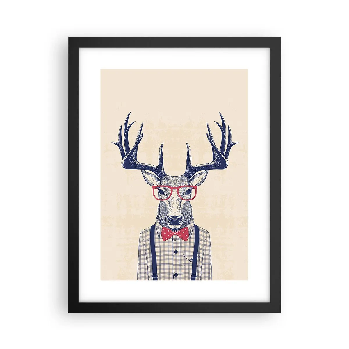 Affiche dans un cadre noir - Poster - Une extravagance amusante - 30x40 cm