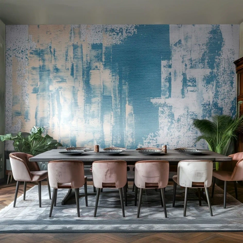 Papier Peint Autocollant Deluxe Sticker - À travers un iceberg - Abstraction, Morceau, Modèle moderne - 400x280 cm