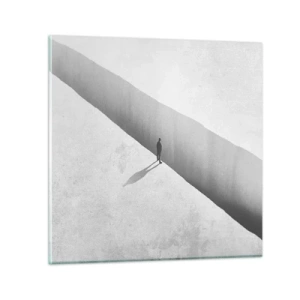 Impression sur verre - Image sur verre - Un objectif clair - 30x30 cm