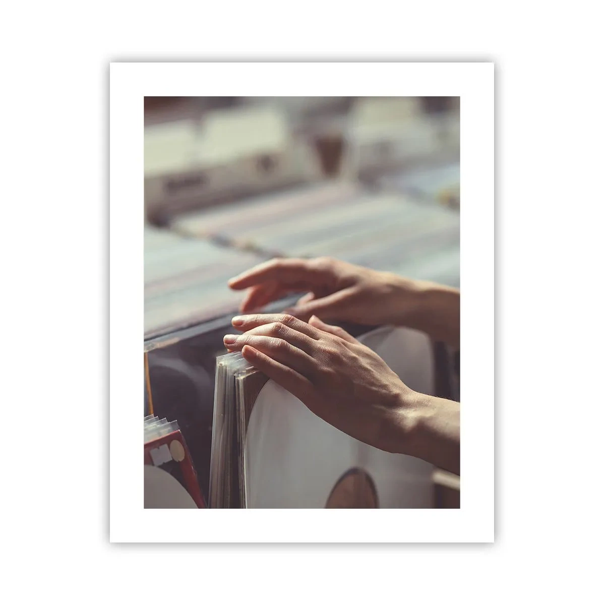 Affiche - Poster - A la recherche d'émotions - 40x50 cm