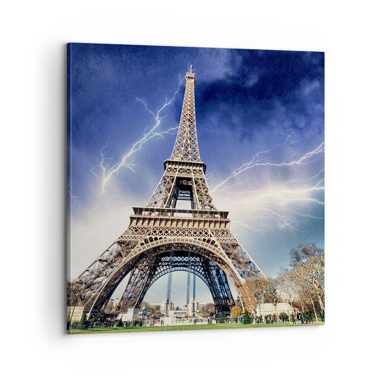 Impression sur toile - Image sur toile - Maître des tempêtes - 60x60 cm