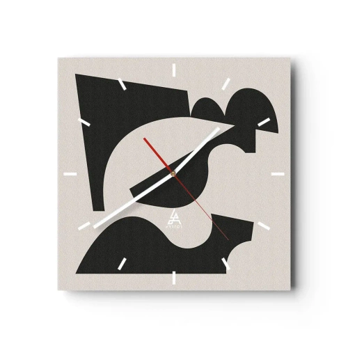 Horloge murale - Pendule murale - À monter soi-même - 40x40 cm