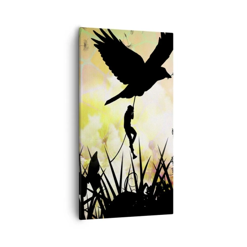 Impression sur toile - Image sur toile - Dans une ambiance de conte de fées - 55x100 cm