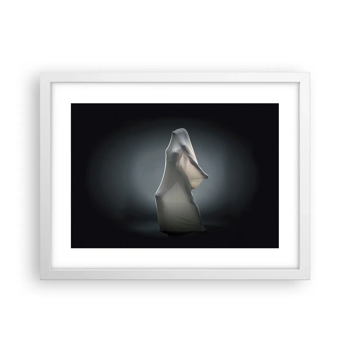 Affiche dans un cadre blanc - Poster - Une soif secrète - 40x30 cm