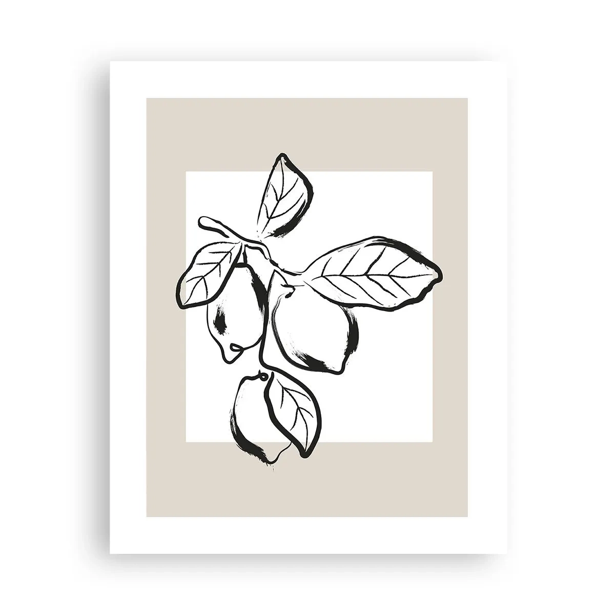 Affiche - Poster - Où mûrit le citron… - 40x50 cm